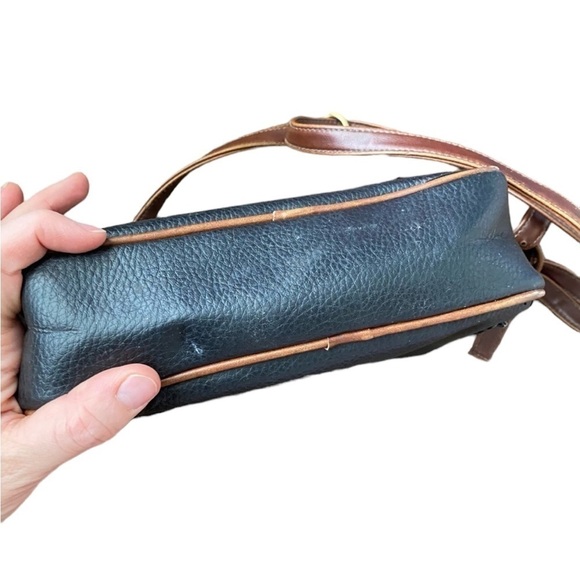 Vintage Rosetti black and brown pebble Crossbody purse - Picture 2 of 7
